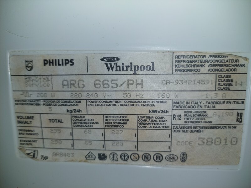 Combina Full No Frost Whirpool in stare foarte buna de functionare